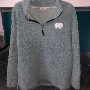 Ivory Ella Sherpa 1/4 Zip